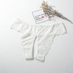 Large Size Open Crotch Lace Panties for Daily Wear