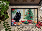 Pomeranian Christmas Cookies Doormat