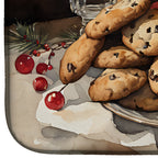 Christmas Cookies for Santa Dish Drying Mat