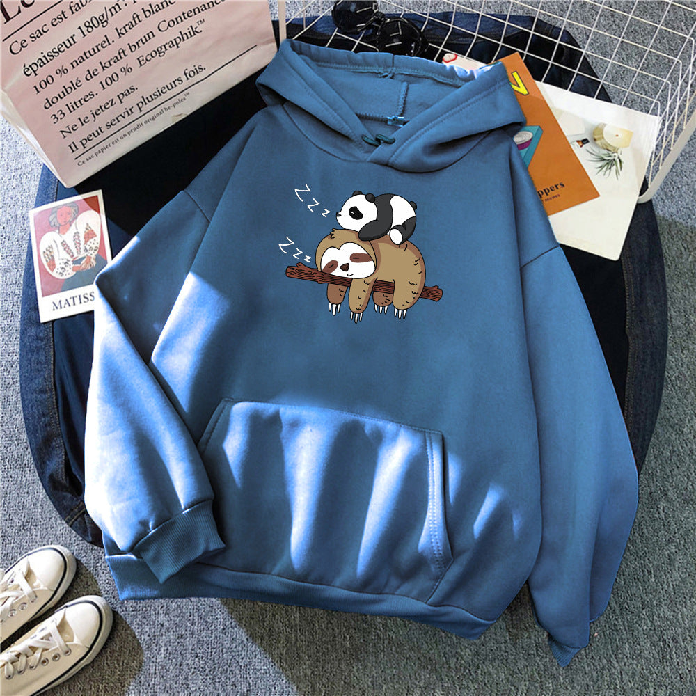 Women's Casual Pullover with Anime Print, Long Sleeve | Streetwear