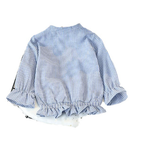 Single-Breasted Standing-Collar Jacket