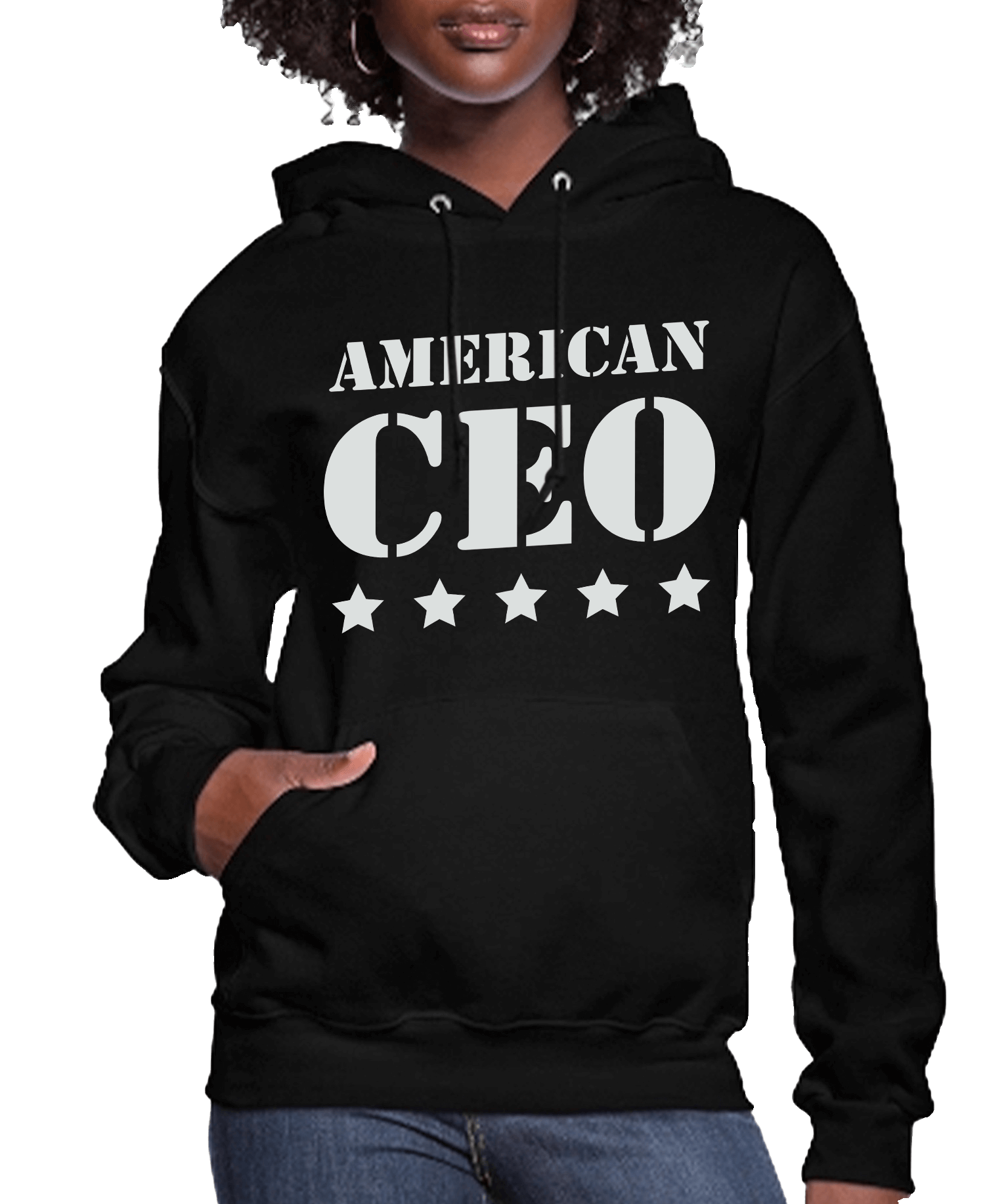 Five Star American CEO Women’s Hoodie | Streetwear