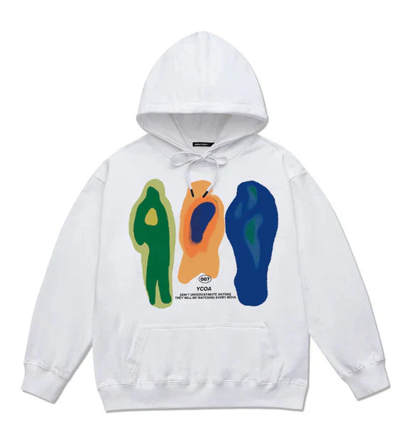 Women's Same Style Loose-fitting Fleece Pullover | Streetwear