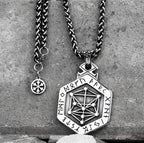 Men's Punk Hip Hop Student Pendant Vintage Sweater Chain