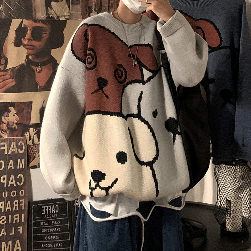 Men's Winter Loose Thick Sweater Outerwear
