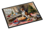 English Foxhound Christmas Cookies Doormat