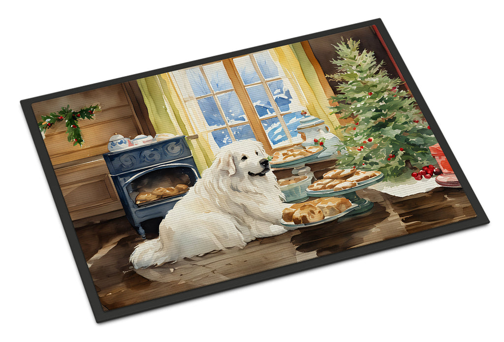 Great Pyrenees Christmas Cookies Doormat