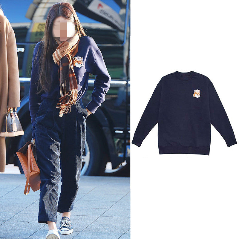 Loose Round Neck Pullover for Women | Streetwear