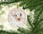Chihuahua Dapple #2 Christmas Ceramic Ornament