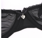 Lace Bra Set with T-Back and Panties