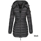 Mid-length Slim-fit Quilted Jacket