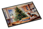 Basset Hound Christmas Cookies Doormat
