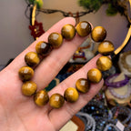 Yellow Tiger Eye Beaded Bracelet