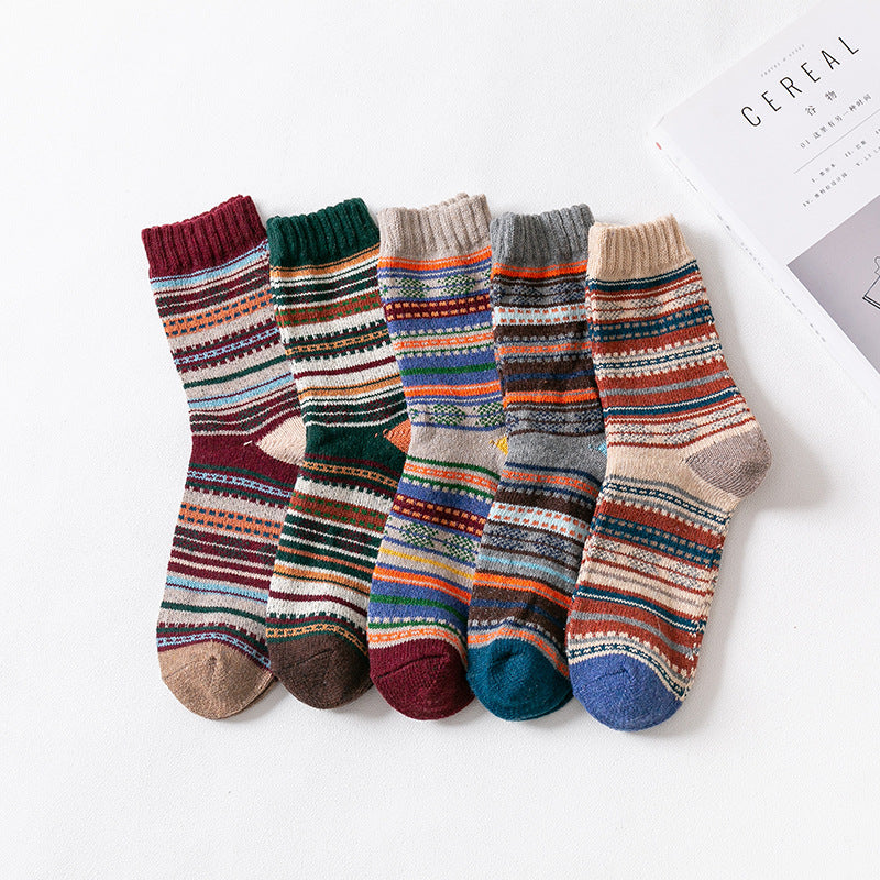 Extra Thick Wool Tube Socks for Men - Winter Wear