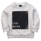Kids' Sports Letter Printed Sweater for Spring & Autumn