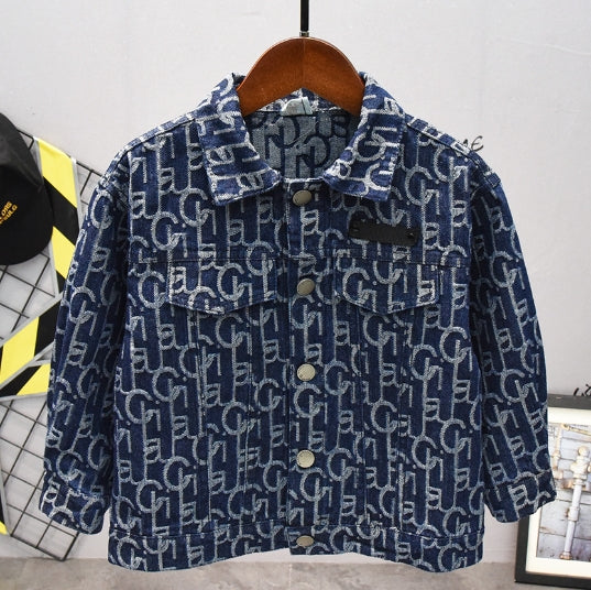Spring New Denim Letter Hoodie D1585 | Streetwear