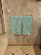 Brindle Cardigan Corgi Bath Towel Large