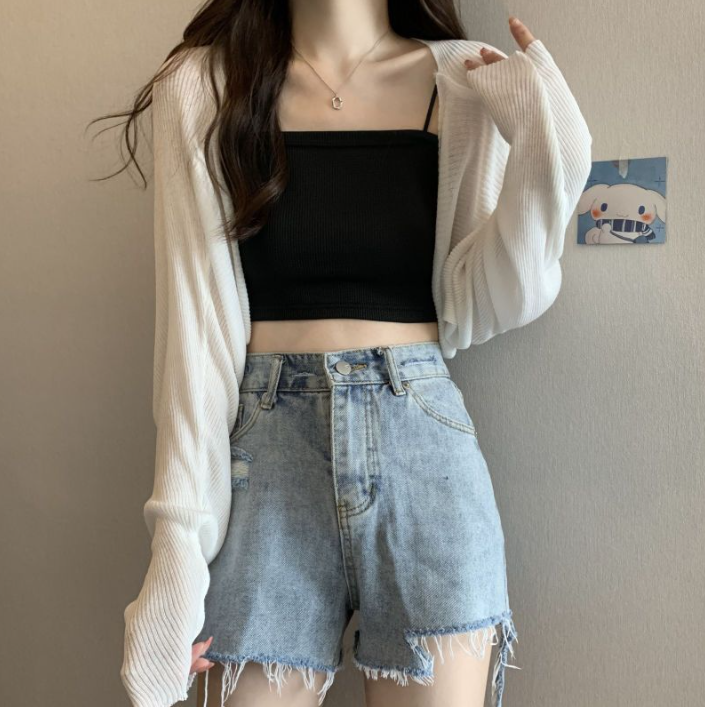 Thin All-Match Knitted Cardigan for Women