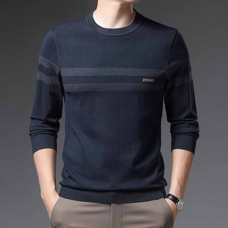 Men's Round Neck Fashion Pullover Sweater | Streetwear