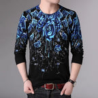 Men's Luxury 3D Tiger Print Knitted Sweater Pullover | Streetwear