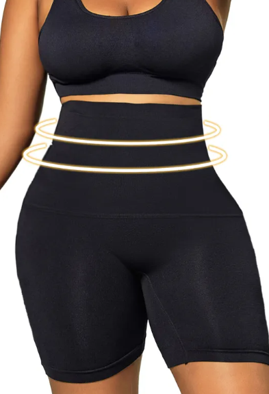 Enhanced High-Waist Shaping Corset Pants