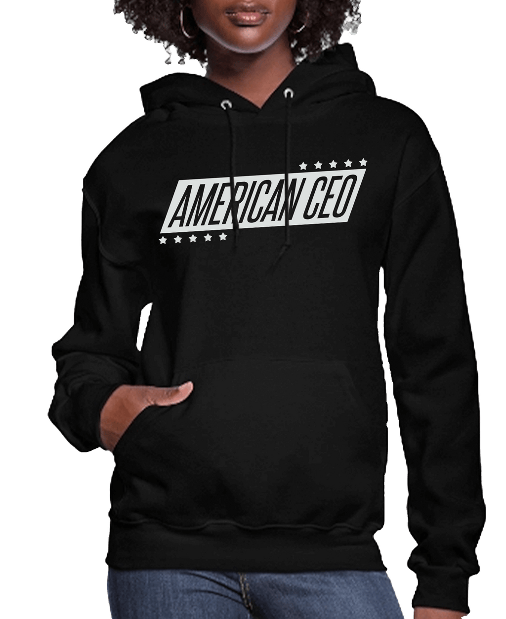 10 Stars American CEO Women’s Hoodie | Streetwear