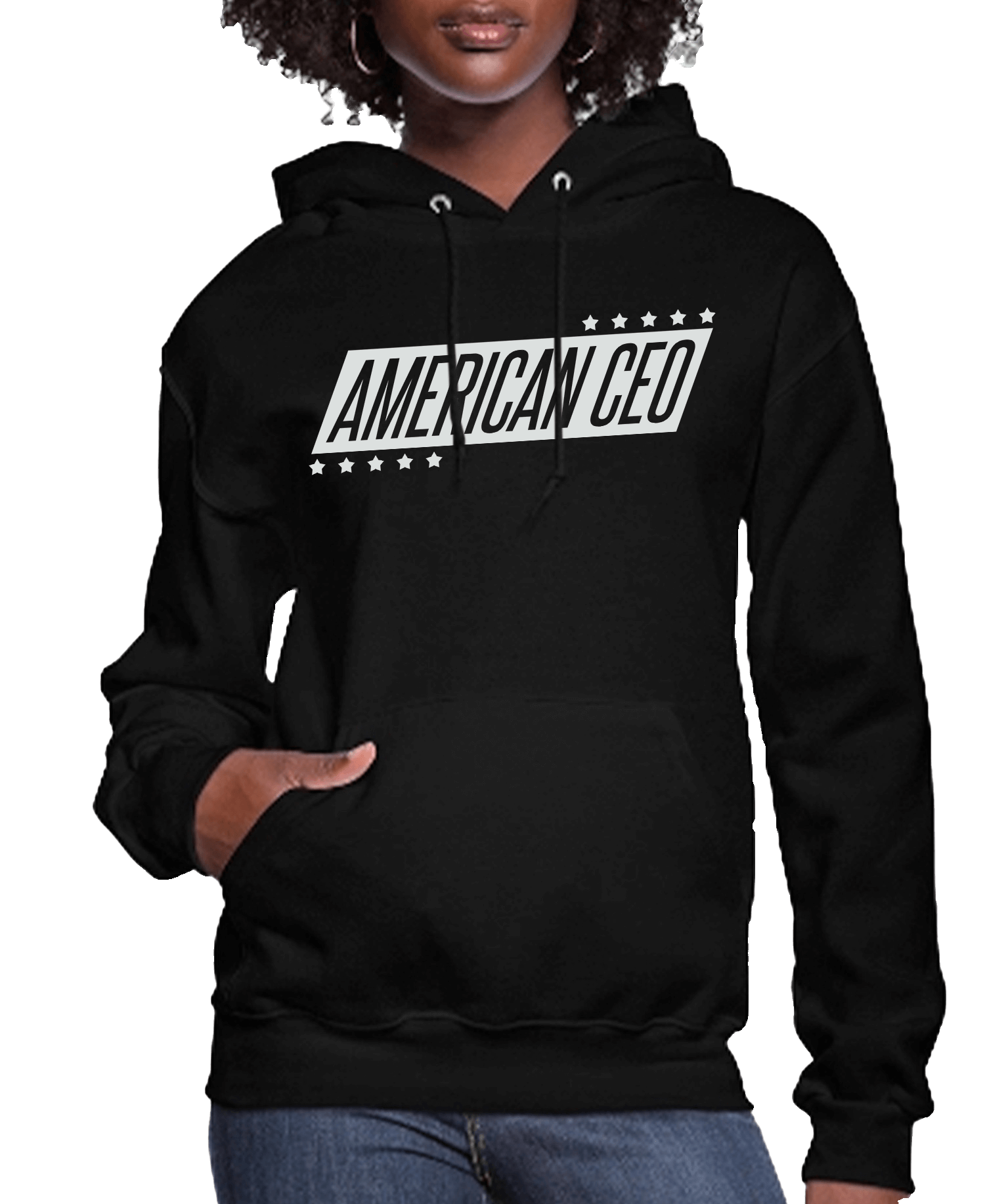 10 Stars American CEO Women’s Hoodie | Streetwear