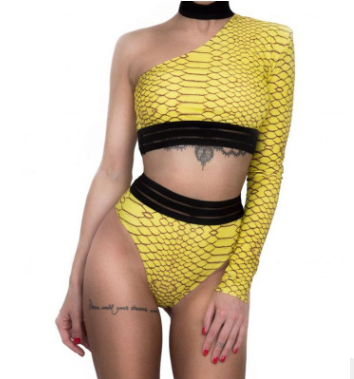 Women's Snake Print Bikini Set - Summer 2018 Collection