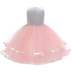Girls' Christmas Unicorn Princess Dress