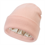 Satin Lined Anti Static Warm Wool Hat | Embroidered Cap