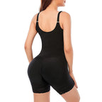 Cross-Border 4-Button Bodysuit Shaping Shorts 1091-3