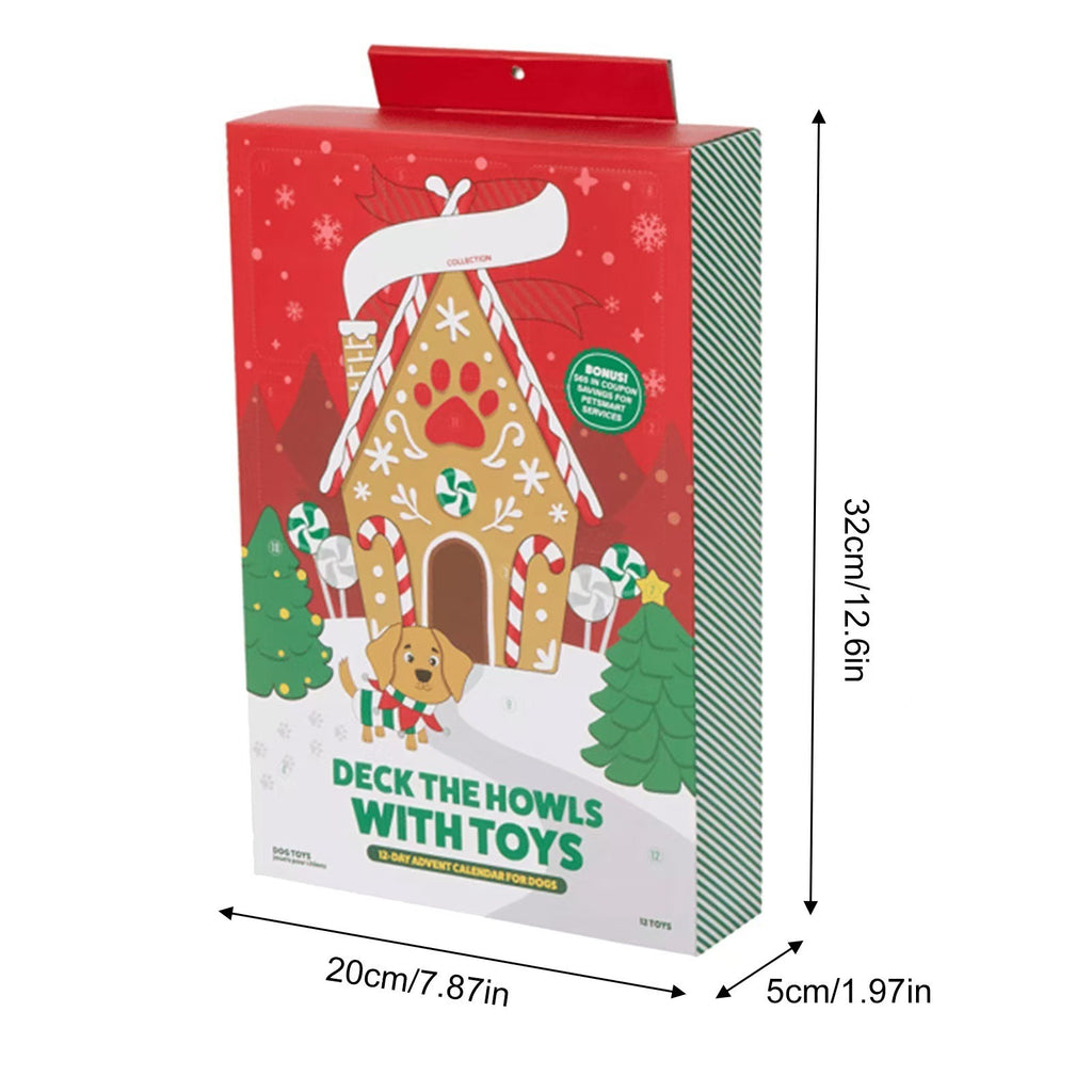 Dog Advent Calendar Blind Box Toy Set