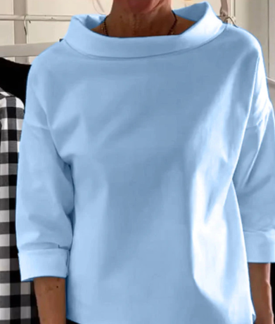 Women's Fleece Cotton-Polyester Long Sleeve Turtleneck