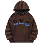 Hooded Ladies Winter Sweater - Plus Velvet Thick Loose