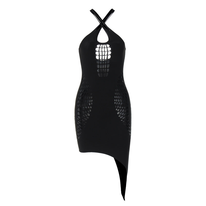 Backless Slim Camisole Dress for Vacation & Parties