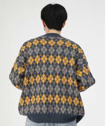Casual Knit Cardigan for Students and Everyday Wear