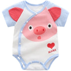 Baby Short Sleeve Printed Bodysuit
