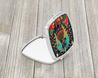 Doberman Pinscher Christmas Compact Mirror