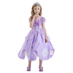 2024 Sophia Floral Tulle Dress for Girls with Accessories