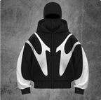 Trendy Hooded Zipper Cardigan