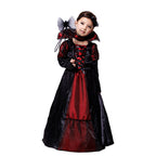 Halloween Cosplay Costume with Christmas Mask and Dress
