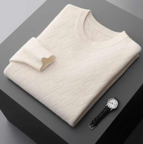 Men's Thick Knitted Loose Pullover Sweater | Streetwear