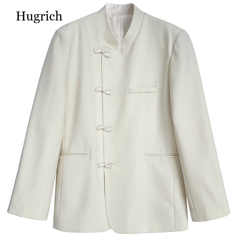 Retro Stand Collar Suit Coat for Women - 2022 Design