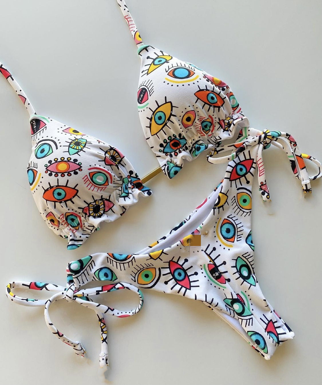 2022 Women's Printed Split Bikini Swimsuit (Brazil)