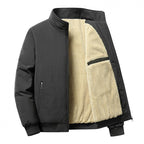 2023 Men's Warm Fleece Windbreak Parka Jacket Plus Size