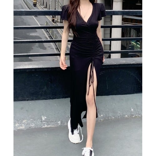 V-neck Summer Dress for Women