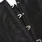 New Black Strapless Women's Corset Top for E-commerce