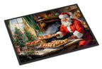 Cookies with Santa Claus Doormat