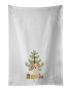 Chihuahua Cream Christmas Kitchen Towel Set of 2