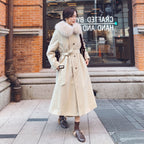 Padded Tooling Jacket with Waist Belt for Women